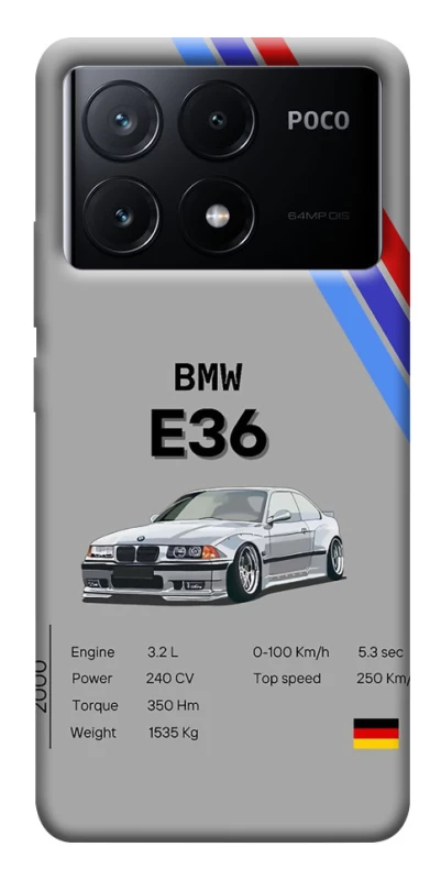 Чохол на Xiaomi Poco X6 BMW V32 фото 1 з 1
