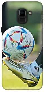 Чохол на Samsung J600F Galaxy J6 (2018) Football Ball v2 фото 1 з 1