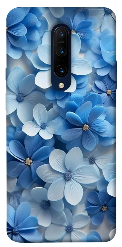 Чохол на OnePlus 7 Pro Сині квіти фото 1 з 1