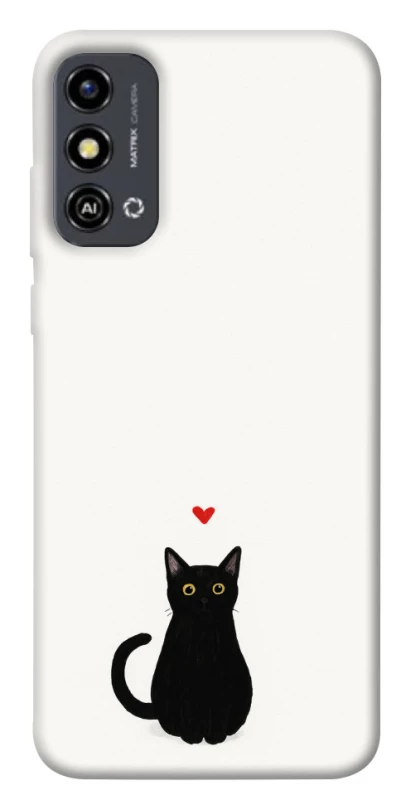 Чохол на ZTE Blade A53 cat in love фото 1 з 1