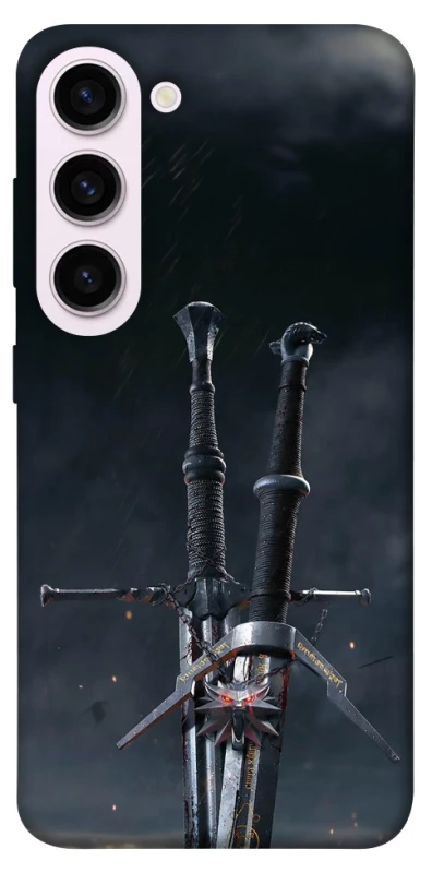 Чехол на Samsung Galaxy S23+ Мечи Ведьмака фото 1 из 1