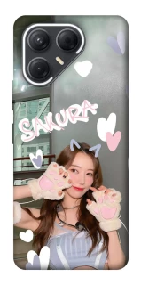 Чохол на TECNO Pova 7 Sakura - LE SSERAFIM фото 1 з 1