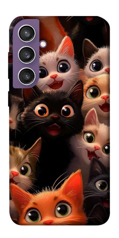 Чохол на Samsung Galaxy S23 FE happy cats фото 1 з 1