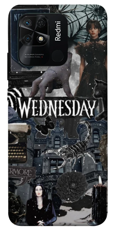 Чохол на Xiaomi Redmi 10C Wednesday Collage ver.2 фото 1 з 1