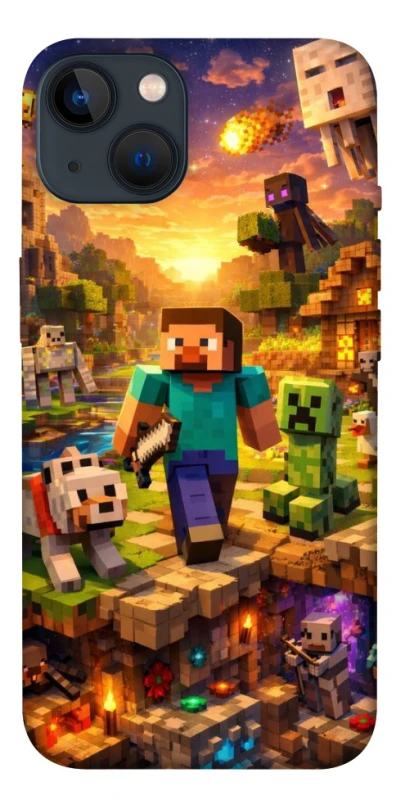 Чохол на Apple iPhone 13 (6.1") Minecraft v6 фото 1 з 1