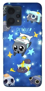 Чехол на Realme 9 4G / 9 Pro+ Pebble kitten stars фото 1 из 1