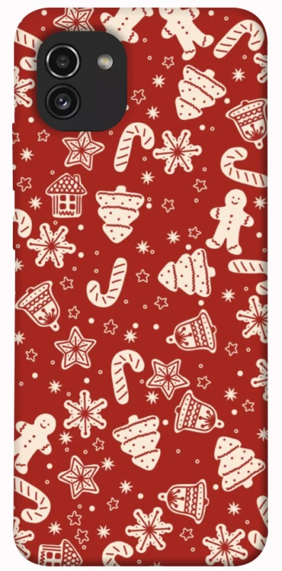 Чохол на Samsung Galaxy A03 Новорічний v3 фото 1 з 1