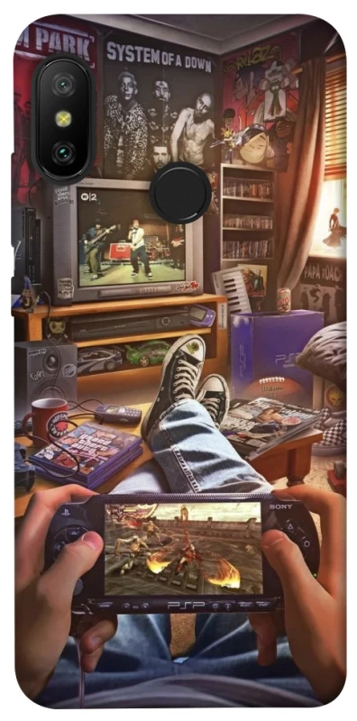 Чохол на Xiaomi Mi A2 Lite / Xiaomi Redmi 6 Pro Retro style v4 фото 1 з 1