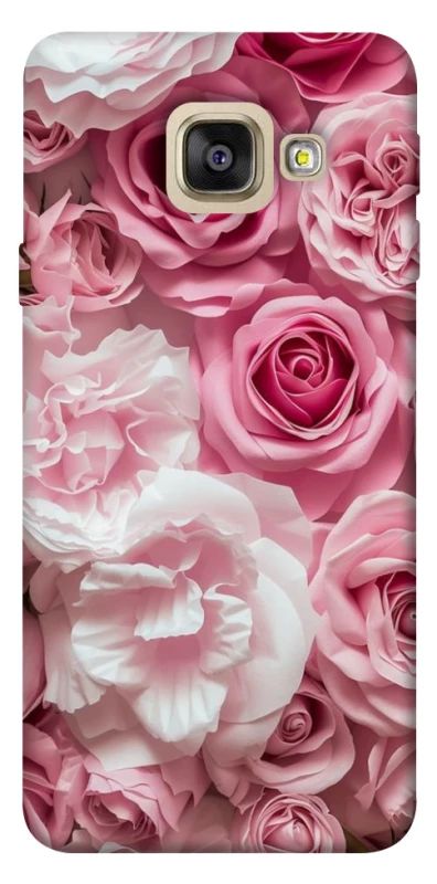 Чехол на Samsung A520 Galaxy A5 (2017) Розовые цветы фото 1 из 1