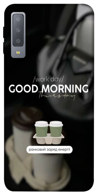 Чохол на Samsung A750 Galaxy A7 (2018) Thursday coffee фото 1 з 1