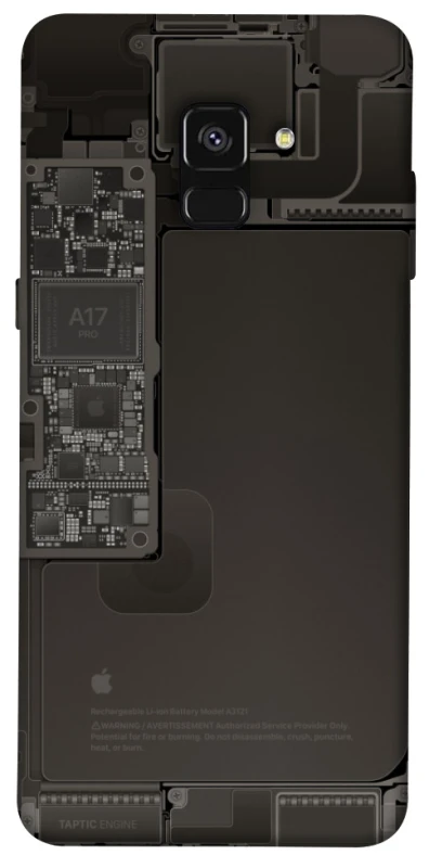 Чохол на Samsung A530 Galaxy A8 (2018) iPhone 17 фото 1 з 1