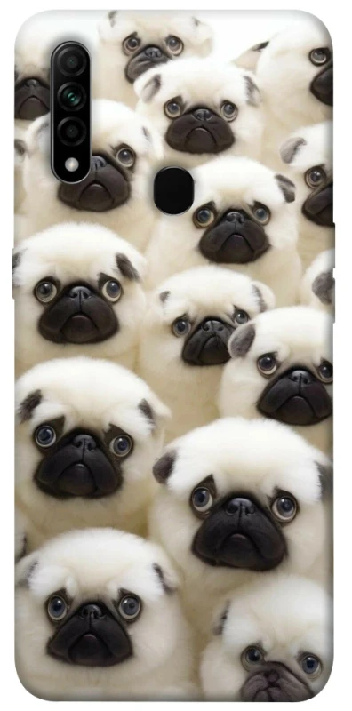 Чохол на Oppo A31 Doggy Pug Love фото 1 з 1