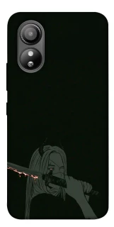 Чехол на ZTE Blade L220 Человек-Бензопила фото 1 из 1