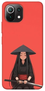 Чохол на Xiaomi Mi 11 Lite Red samurai фото 1 з 1