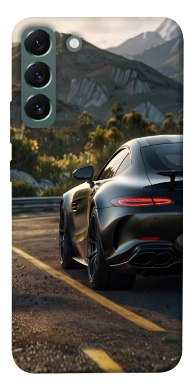 Чехол на Samsung Galaxy S22+ Car in the mountains фото 1 из 1