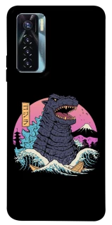 Чехол на TECNO Camon 17 Pro Годзила фото 1 из 1