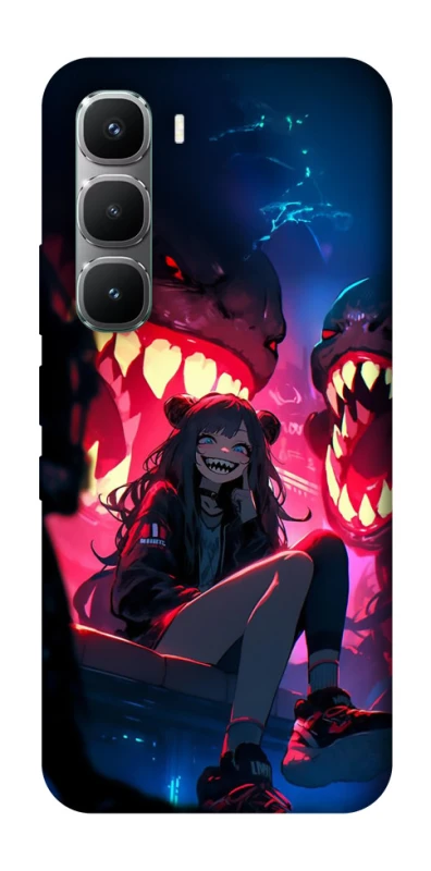 Чохол на Infinix Hot 60 Pro Anime girl фото 1 з 1