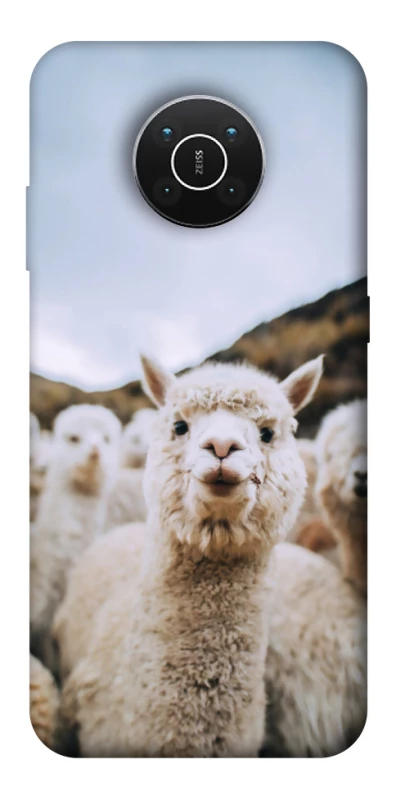 Чехол на Nokia X10 / X20 Лама фото 1 из 1