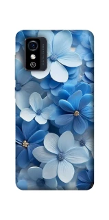 Чехол на ZTE Blade L9 Синие цветы фото 1 из 1