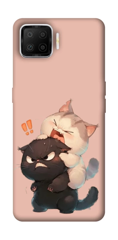 Чехол на Oppo A73 (2017) Сat and cat фото 1 Чехол на Oppo A73 (2017) Сat and cat фото 1 из 1