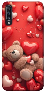 Чохол на Samsung Galaxy A70 (A705F) bear in hearts фото 1 з 1