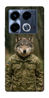 Чохол на Infinix Note 40 4G Вовк захисник фото 1 з 1