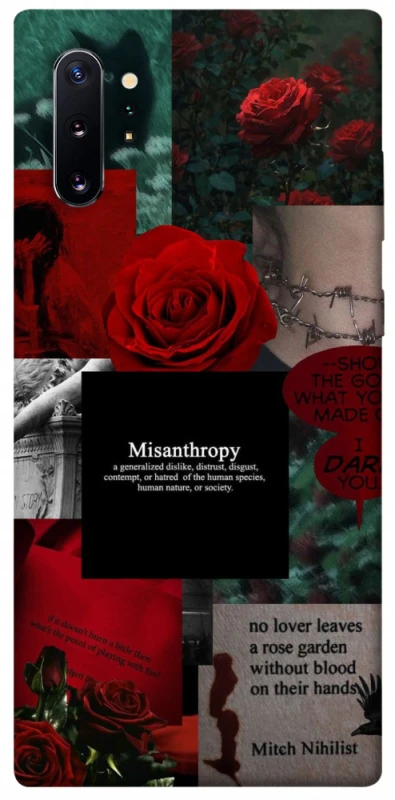 Чохол на Samsung Galaxy Note 10 Plus Misanthropy фото 1 з 1