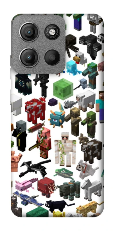 Чохол на Motorola Moto G15 4G Minecraft v4 фото 1 з 1