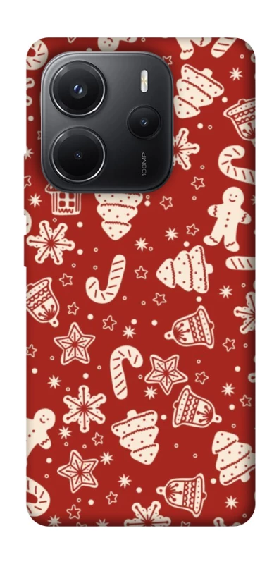 Чехол на Xiaomi Redmi Note 14 4G (Int. version) Новогодний v3 фото 1 из 1