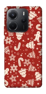 Чехол на Xiaomi Redmi Note 14 4G (Int. version) Новогодний v3 фото 1 из 1