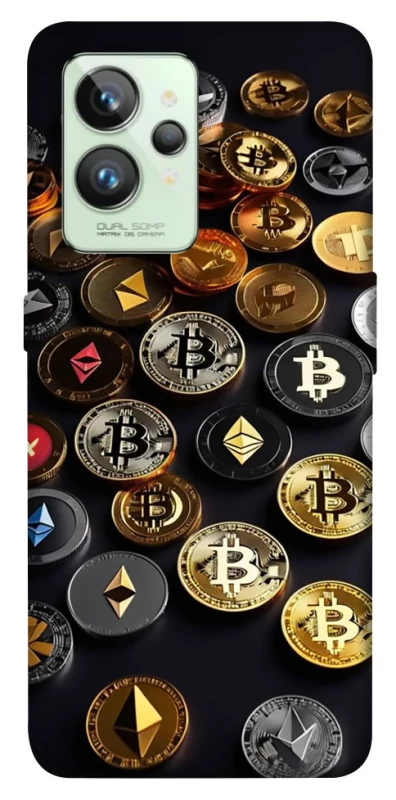 Чохол на Realme GT2 Many coins фото 1 з 1