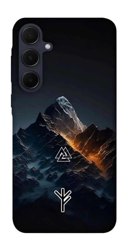 Чехол на Samsung Galaxy A55 Руны в горах фото 1 из 1