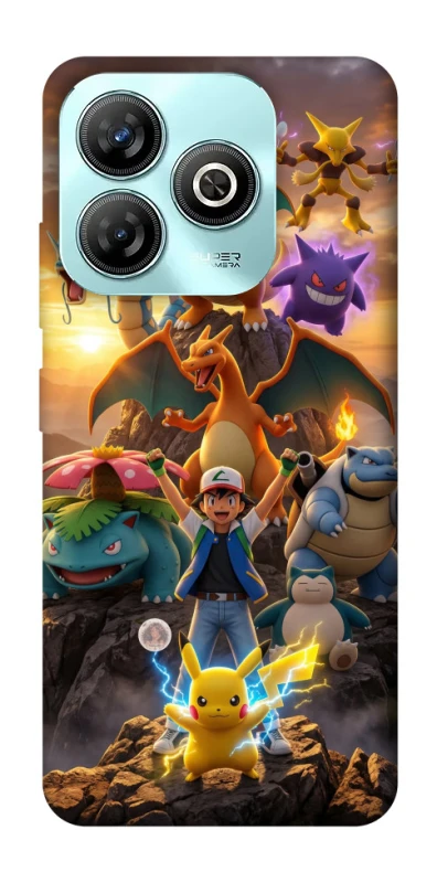 Чехол на ZTE Blade A75 4G Pokemon фото 1 из 1