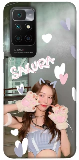 Чехол на Xiaomi Redmi 10 Sakura - LE SSERAFIM фото 1 из 1