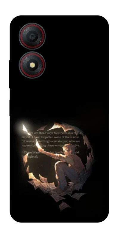 Чохол на ZTE Blade A34 4G Omniscient Reader's v2 фото 1 з 1