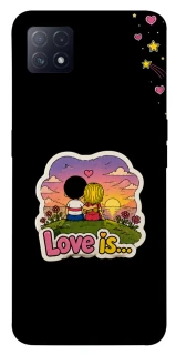 Чехол на Oppo A72 5G / A73 5G Love is ver.5 фото 1 из 1