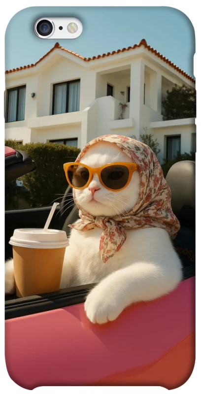 Чехол на Apple iPhone 6/6s (4.7") Stylish Cat Cruise фото 1 из 1