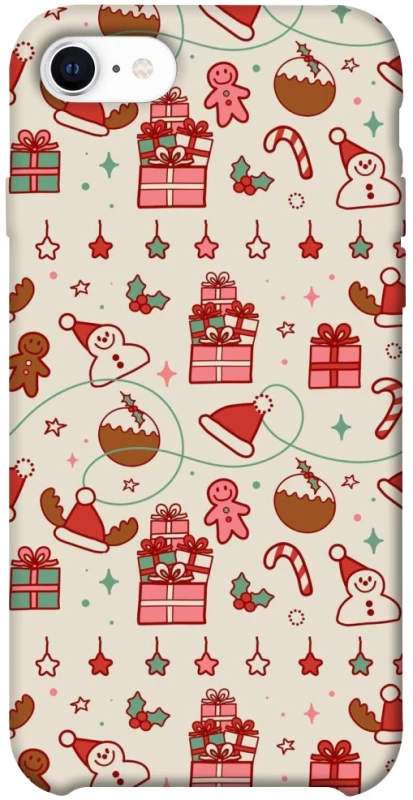 Чохол на Apple iPhone SE (2020) Новорічний v14 фото 1 з 1