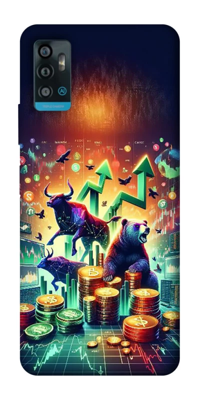 Чохол на ZTE Blade A71 Crypto market фото 1 з 1