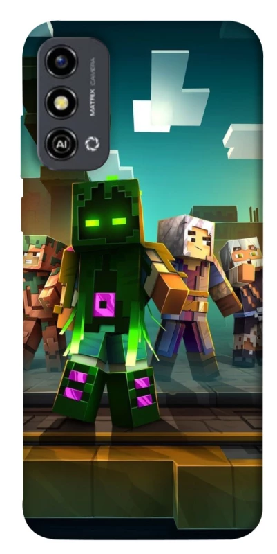 Чохол на ZTE Blade A53 Minecraft dungeon фото 1 з 1