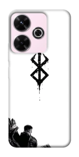 Чехол на Xiaomi Poco M6 4G berserk white фото 1 из 1