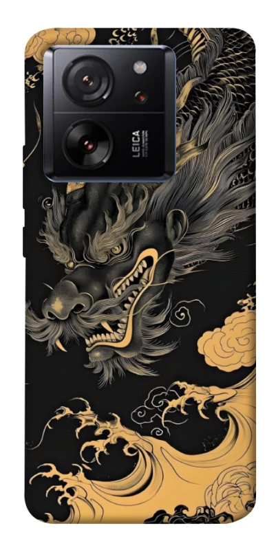 Чохол на Xiaomi 13T gold dragon фото 1 з 1