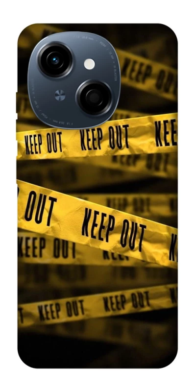 Чохол на TECNO Spark Go 1 keep out фото 1 з 1