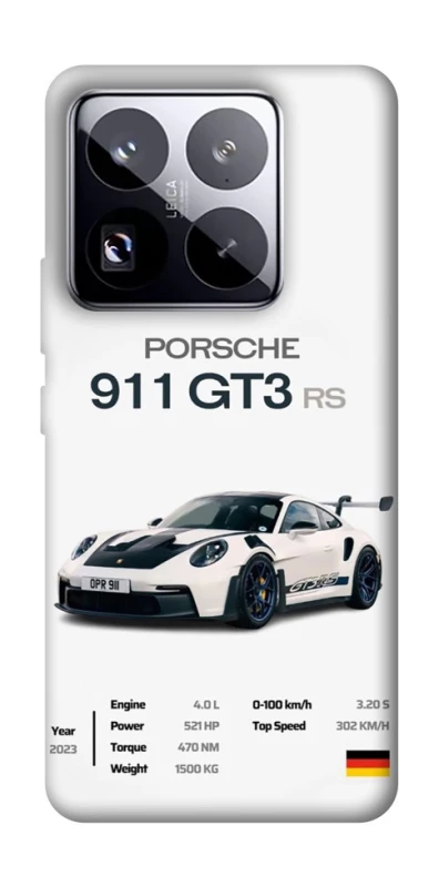 Чехол на Xiaomi 15 Pro Porsche 911 GT3 фото 1 из 1