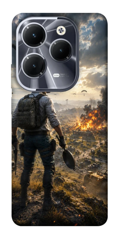 Чохол на Infinix Hot 40 Pro PUBG ver.2 фото 1 з 1