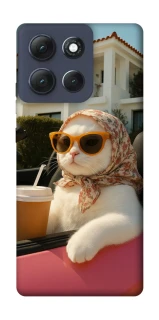 Чохол на Motorola Moto G86 Power Stylish Cat Cruise фото 1 з 1