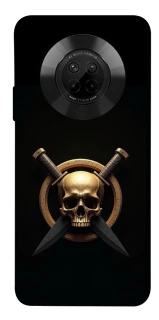Чохол на Huawei Y9a Golden Skull фото 1 з 1