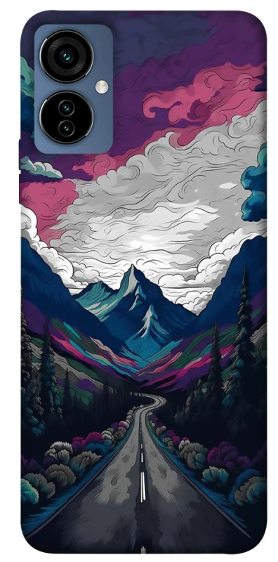 Чехол на TECNO Camon 19 Neo Нарисованные горы фото 1 из 1