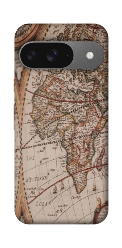 Чехол на Google Pixel 10 Карта путешествий фото 1 из 1