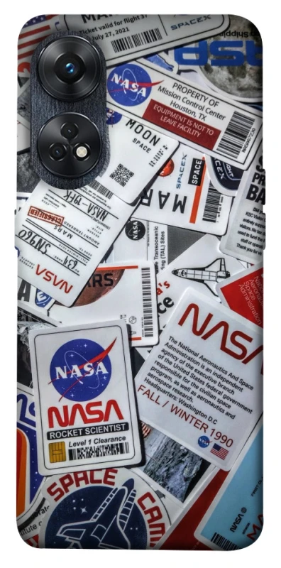 Чохол на Oppo Reno 8T 4G NASA ver.4 фото 1 з 1
